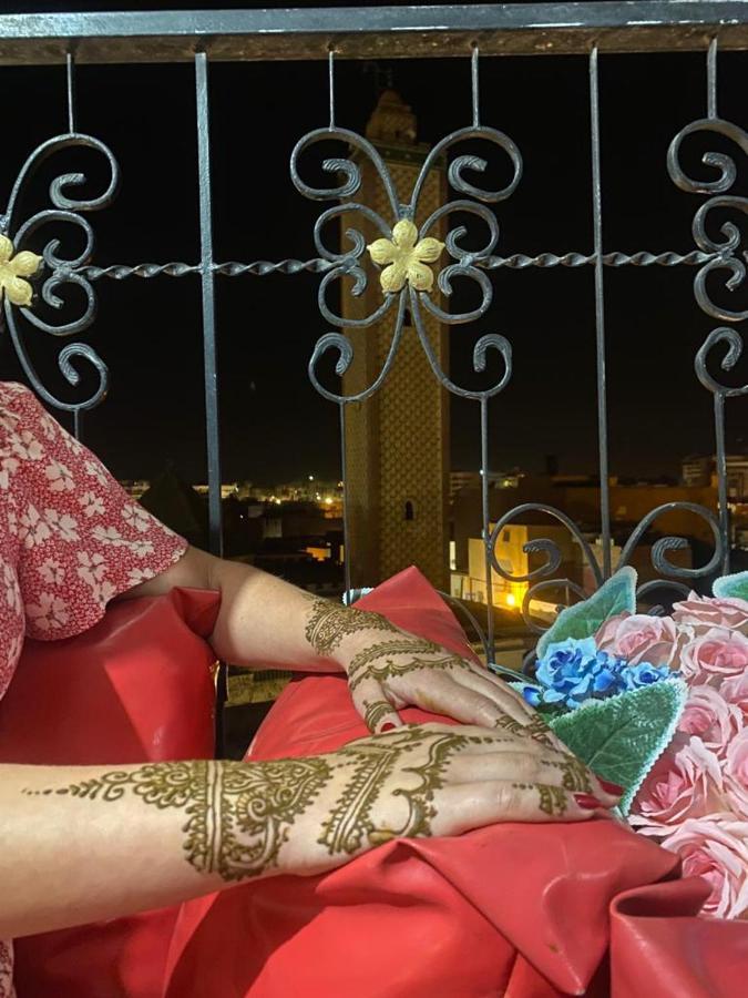 Hotel LAHLOU riad Cafeteria Oujda Eksteriør billede
