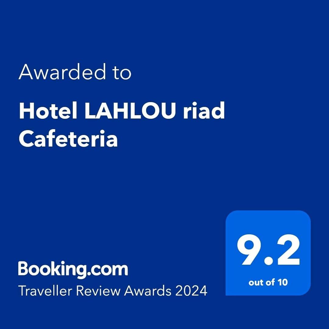 Hotel LAHLOU riad Cafeteria Oujda Eksteriør billede
